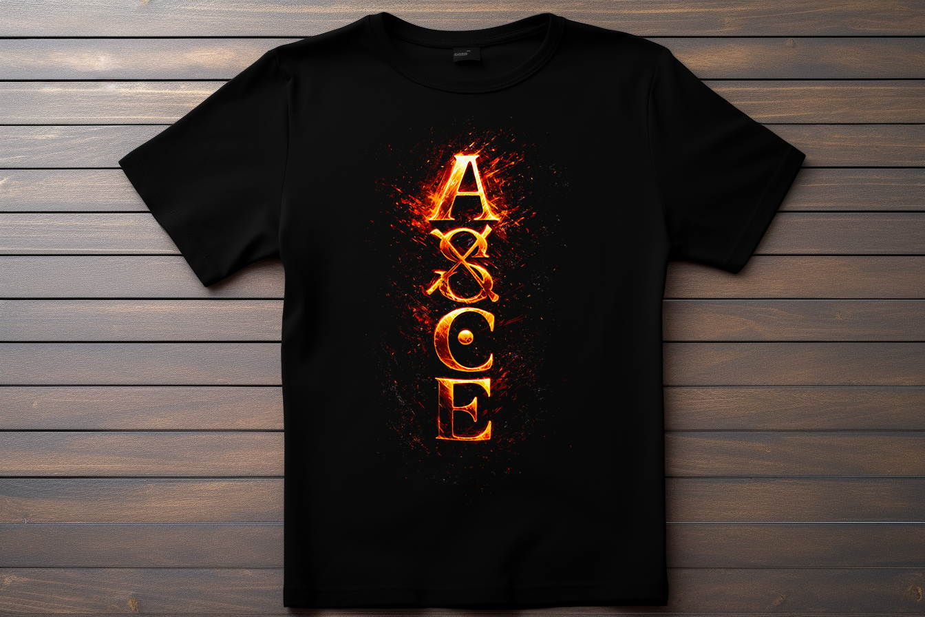T-shirt Logo One Piece - Ace Kitsune Print Studio