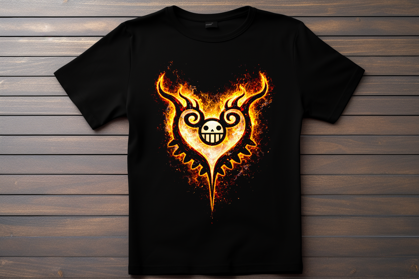 T-shirt Logo One Piece - Trafalgar Law Kitsune Print Studio