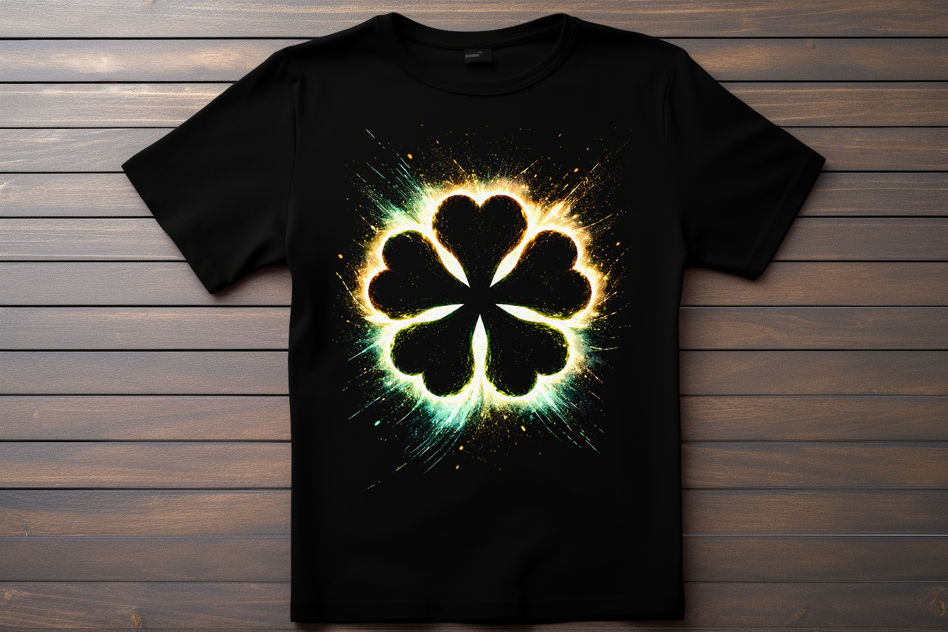 T-shirt Logo Black Clover - Livre d'Asta Kitsune Print Studio