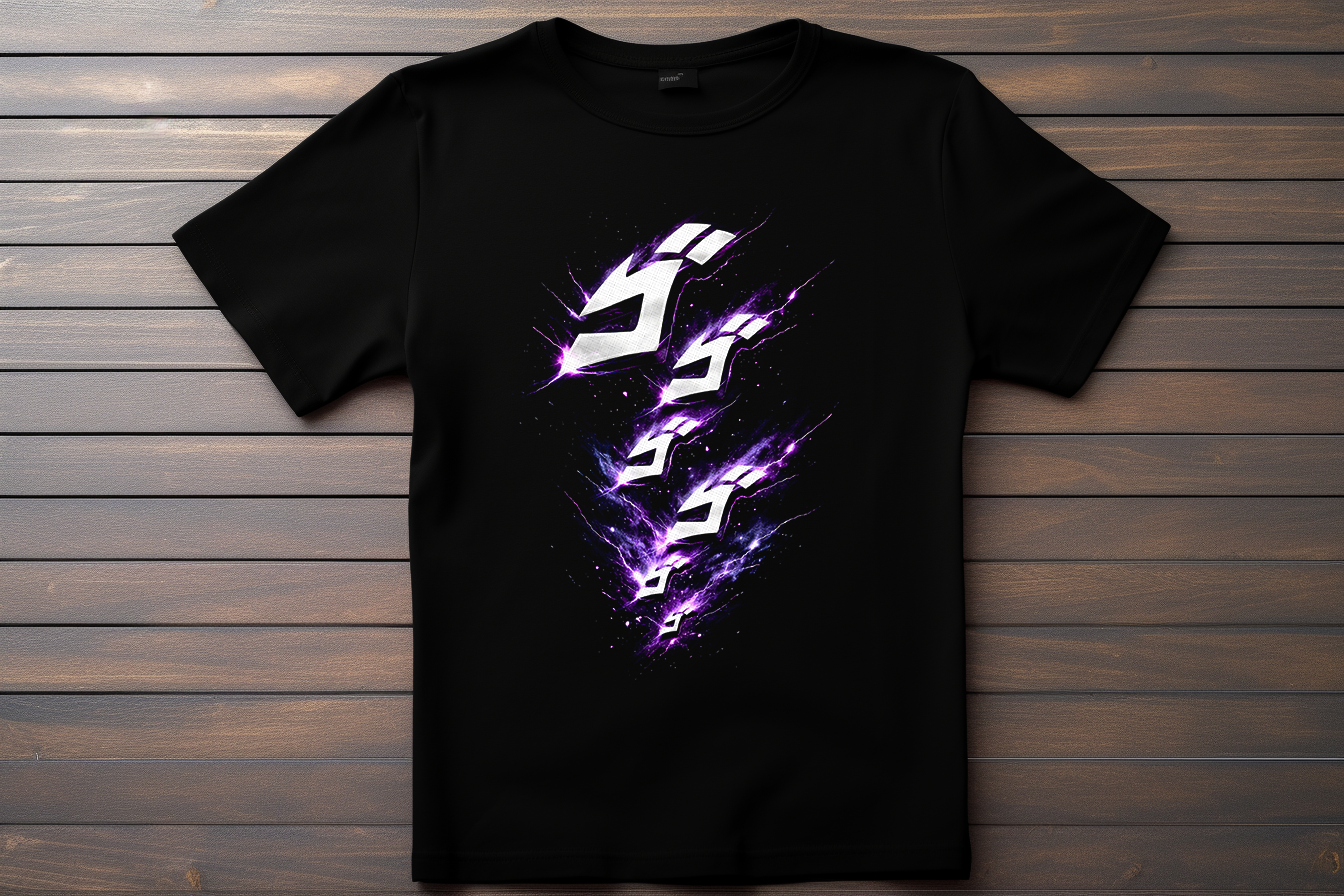T-shirt  Logo Jojo's Bizarre Kitsune Print Studio