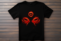 T-shirt  Logo Naruto - Hashirama Mode Ermite Kitsune Print Studio