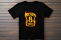 T-shirt Logo Fire Force - Embleme Kitsune Print Studio
