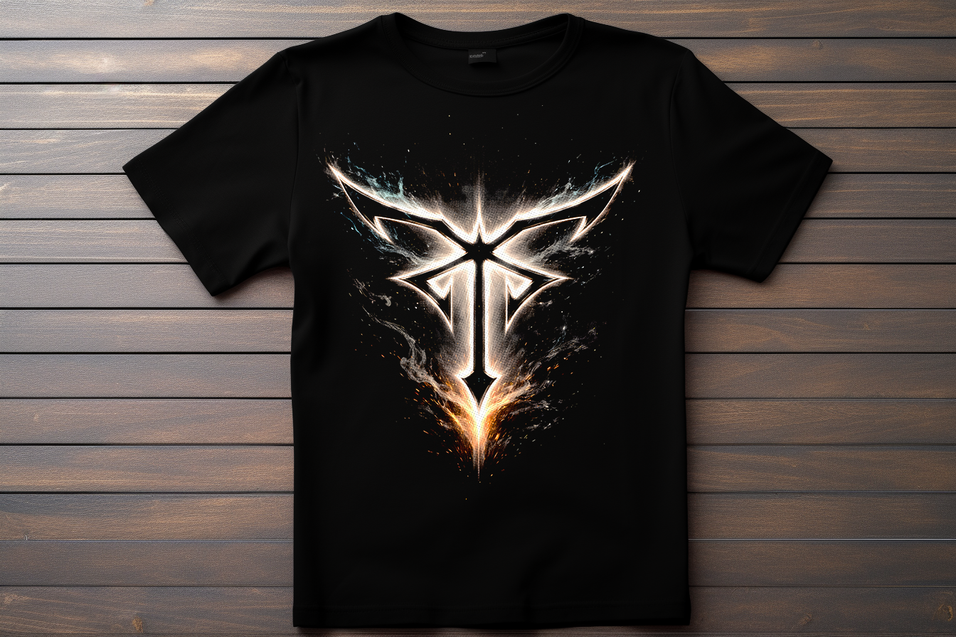 T-shirt Logo Resident Evil 4 - Los Illuminados Kitsune Print Studio