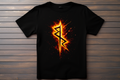 T-shirt Logo Cyberpunk - EdgeRunner Kitsune Print Studio