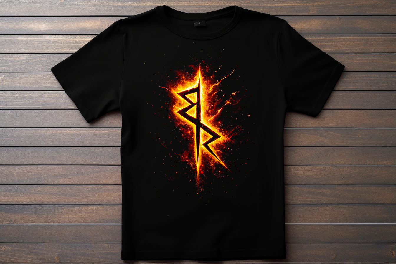 T-shirt Logo Cyberpunk - EdgeRunner Kitsune Print Studio