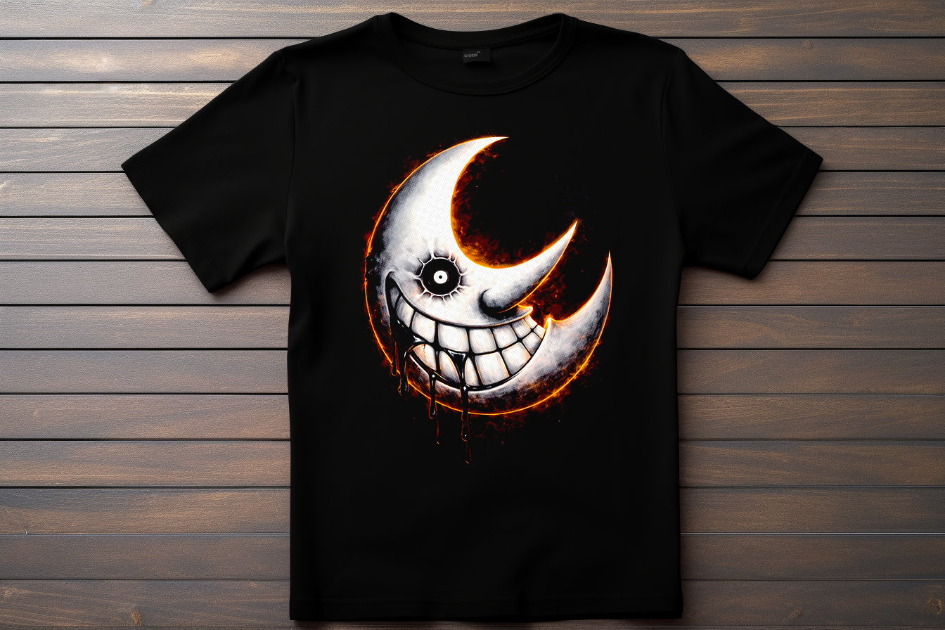 T-shirt Logo Soul Eater - Lune Kitsune Print Studio