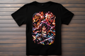 T-shirt Attaque des Titans - Eren Kitsune Print Studio