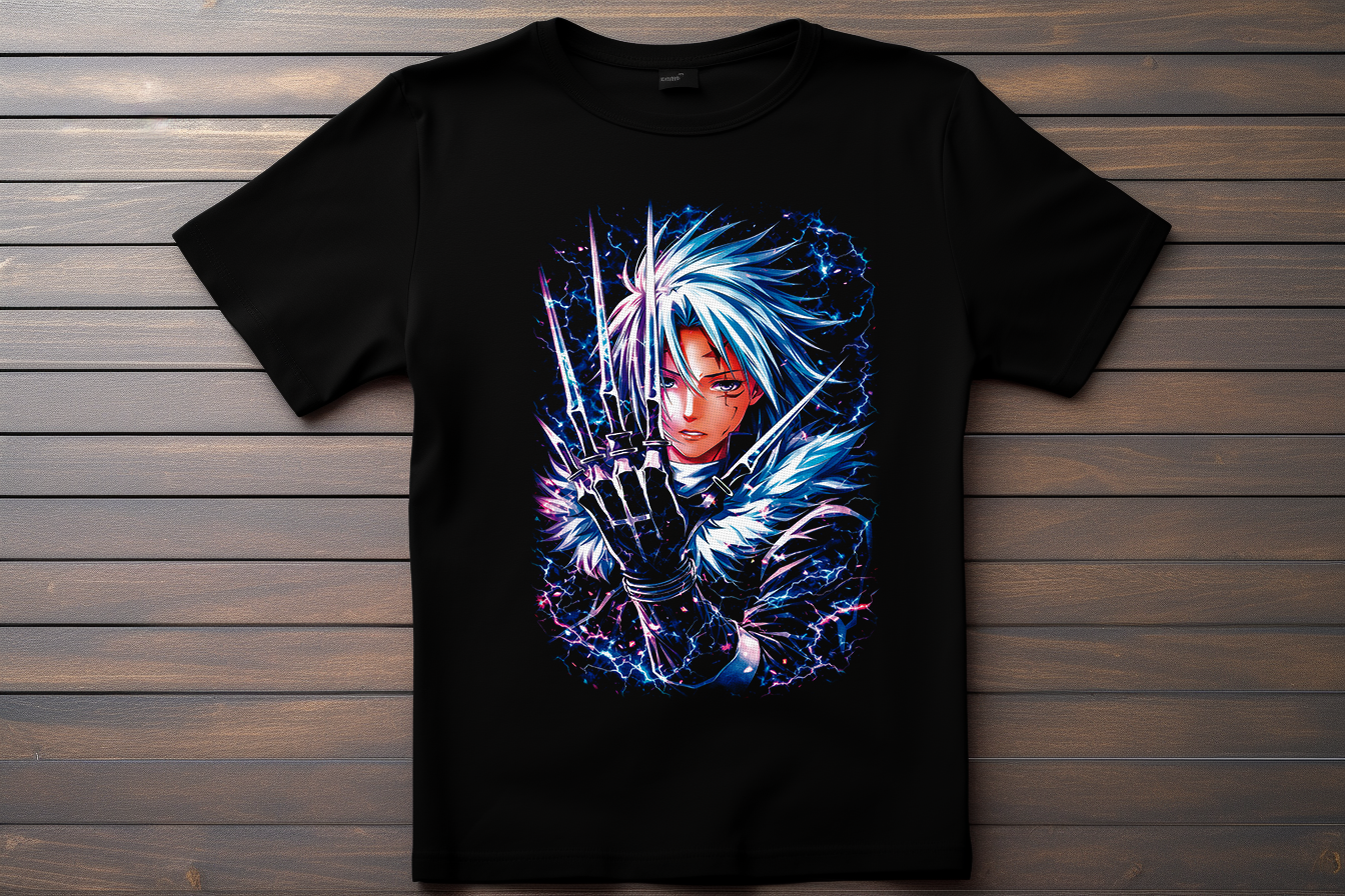 T-shirt D Gray Man - Allen Walker Kitsune Print Studio