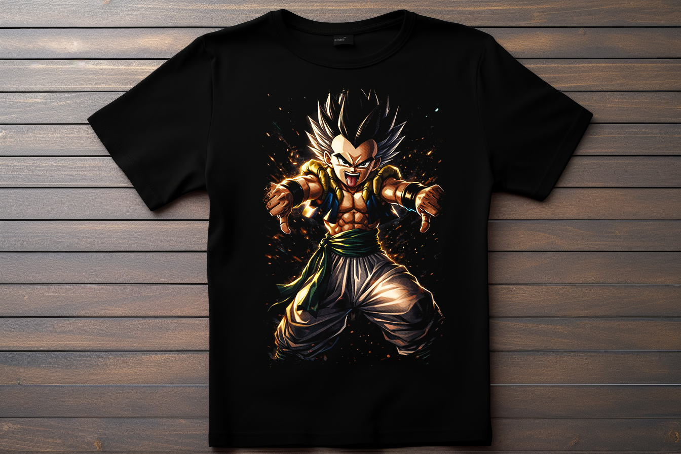 T-shirt Dragon Ball Z - Gotrunk Kitsune Print Studio