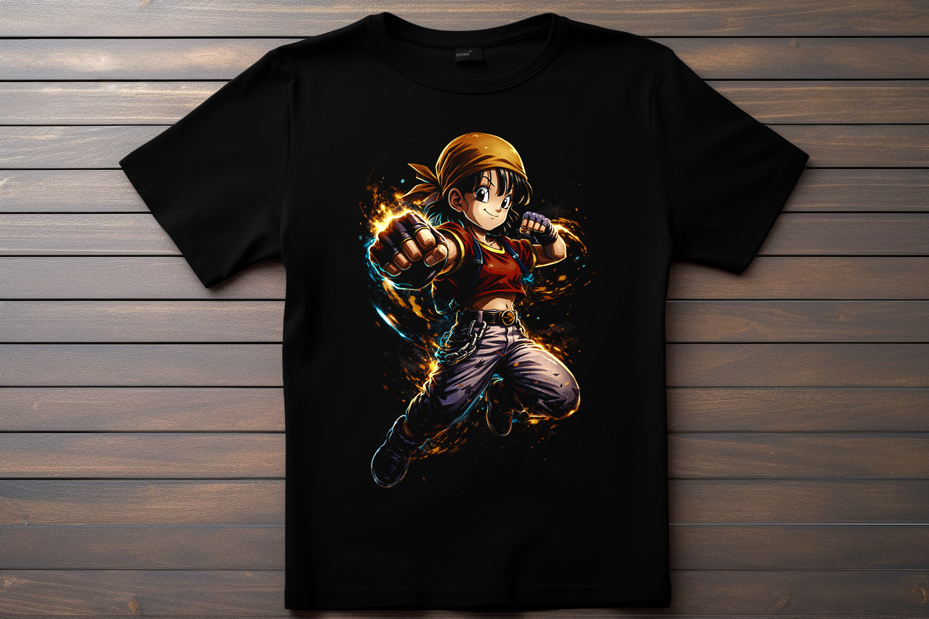 T-shirt Dragon Ball GT - Pan Kitsune Print Studio