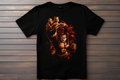T-shirt Dragon Ball GT - Goku Kitsune Print Studio