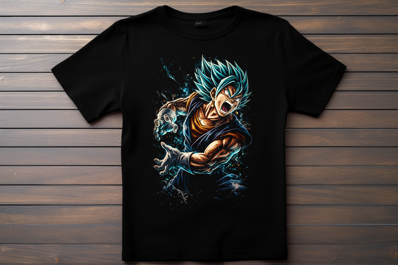 T-shirt Dragon Ball Z - Vegeto Kitsune Print Studio