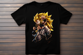 T-shirt Dragon Ball Z - Gotenks Kitsune Print Studio