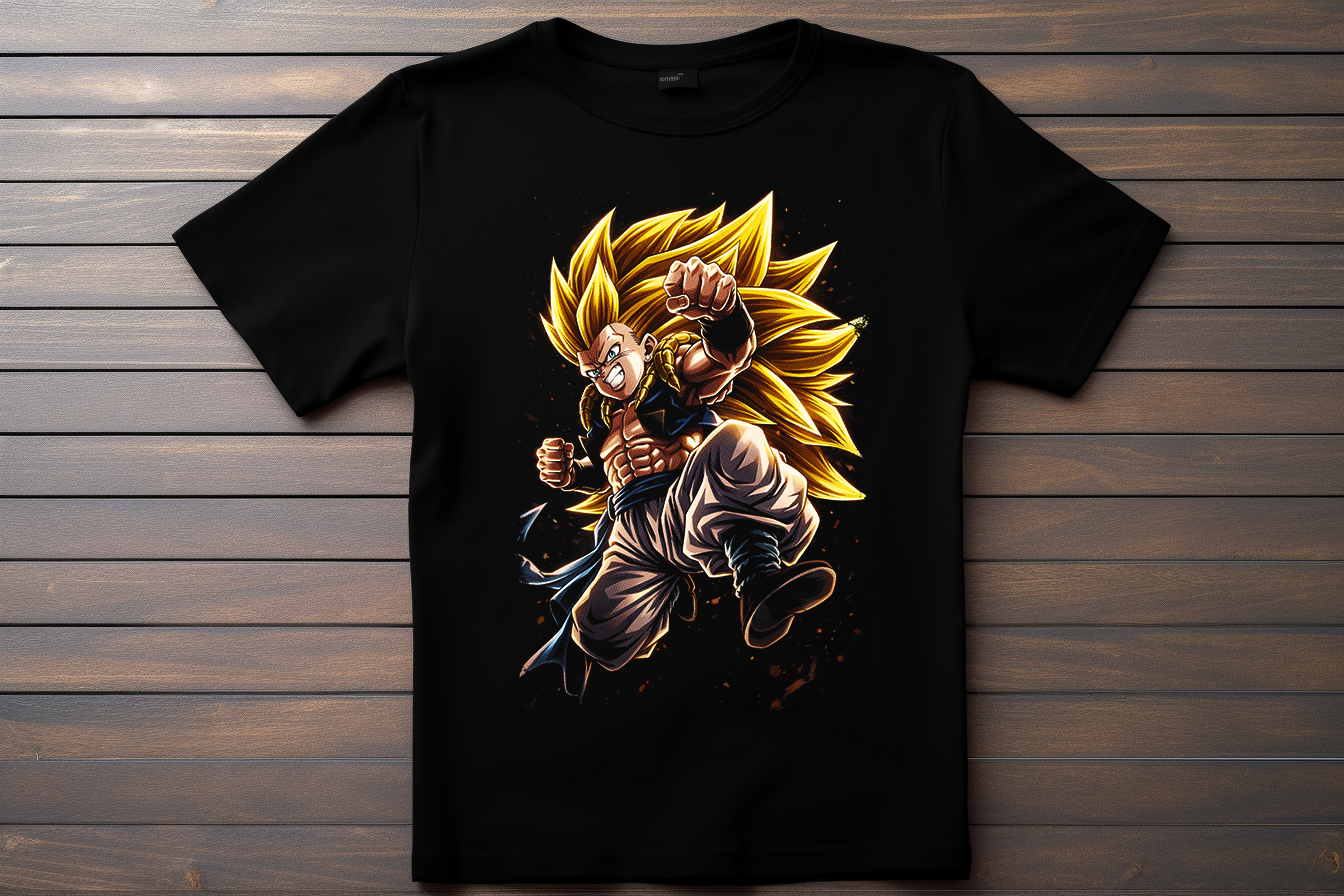 T-shirt Dragon Ball Z - Gotenks Kitsune Print Studio