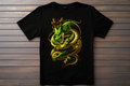 T-shirt Dragon Ball Z - Shenron Kitsune Print Studio