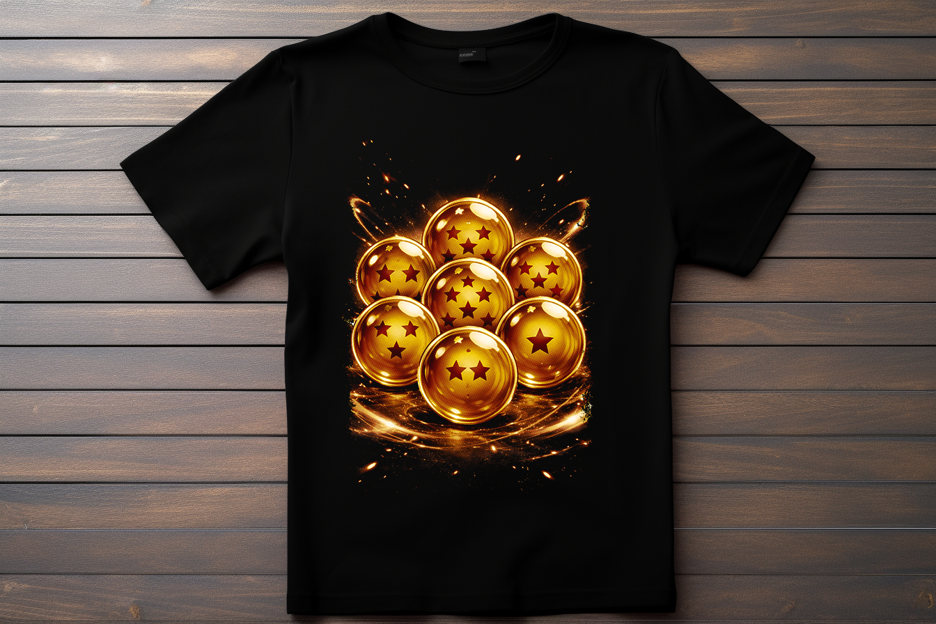 T-shirt Dragon Ball Z - Dragon Ball Kitsune Print Studio