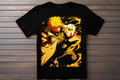 T-shirt Naruto - Minato Kitsune Print Studio