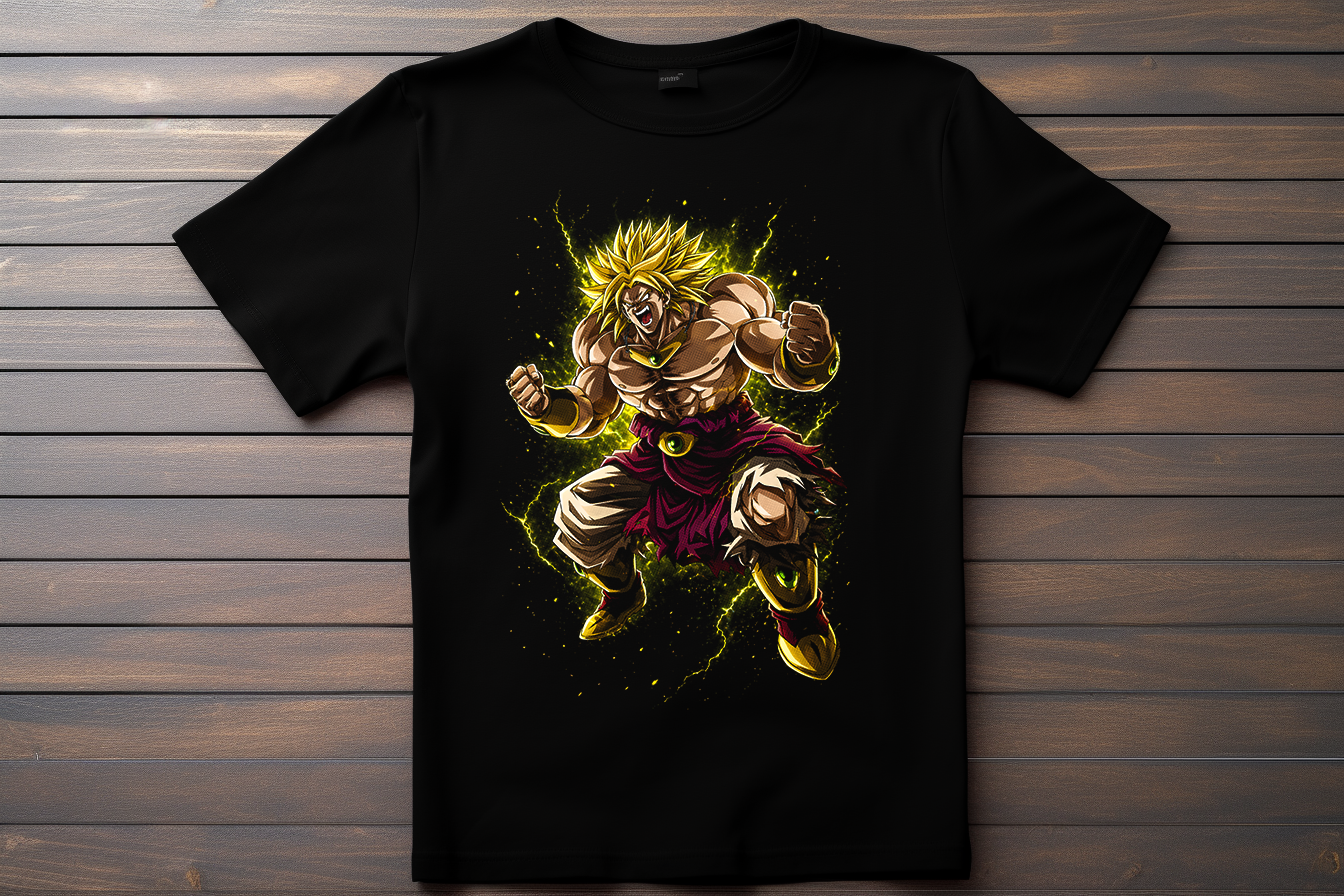 T-shirt Dragon Ball Z - Broly Kitsune Print Studio