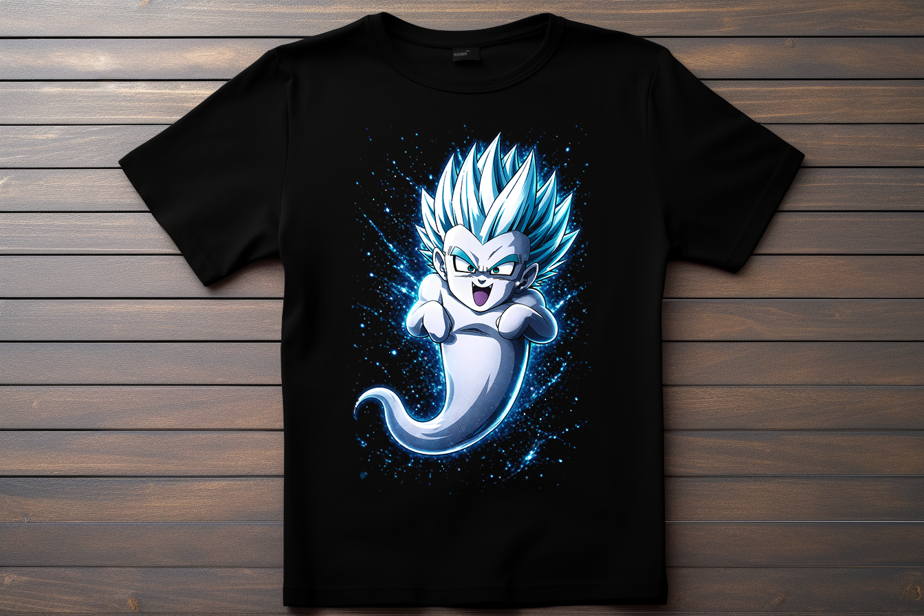 T-shirt Dragon Ball Z - Fantome Gotenks Kitsune Print Studio
