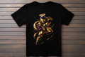 T-shirt Dragon Ball Z - Golden Freezer Kitsune Print Studio