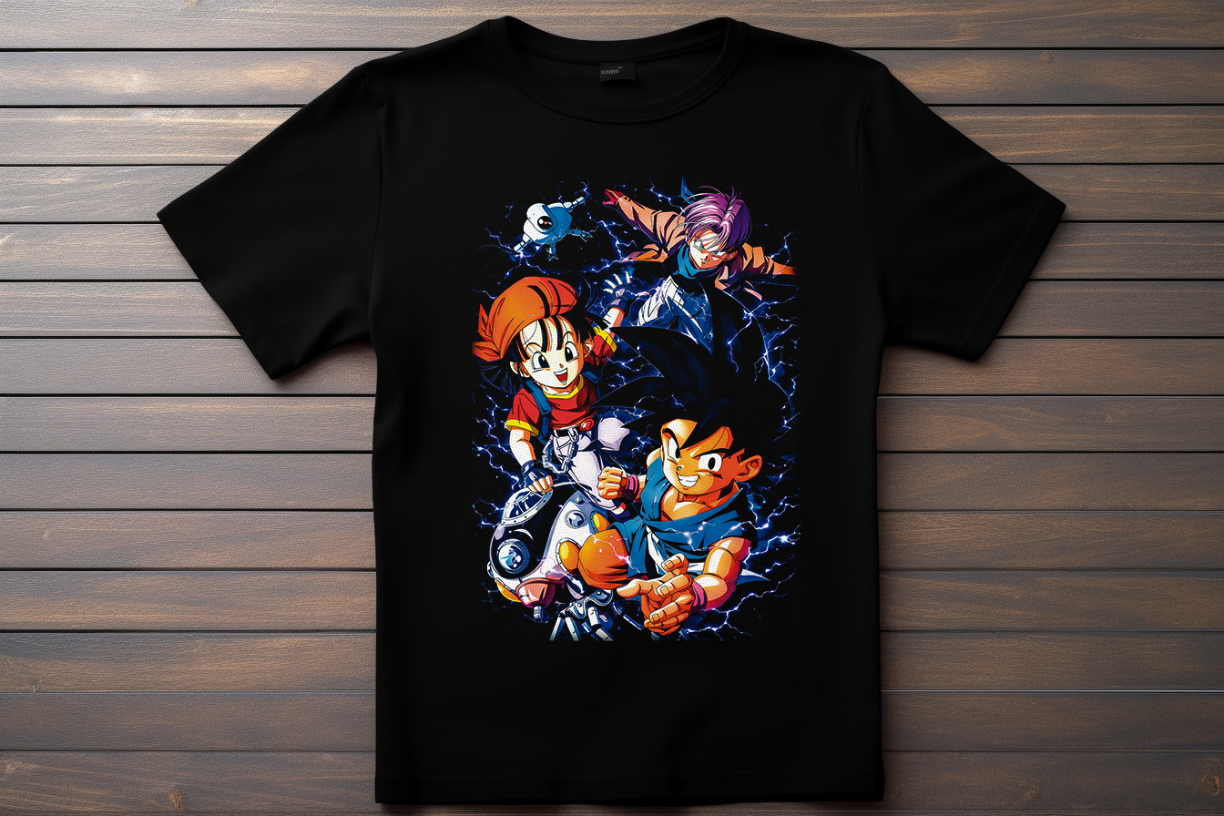 T-shirt Dragon Ball GT Kitsune Print Studio