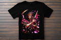 T-shirt bleach - Kuoraku Shunsui Kitsune Print Studio