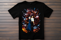 T-shirt GHIBLI - Le Chateau Ambulant Kitsune Print Studio