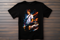 T-shirt Initial D - Takumi Fujiwara Kitsune Print Studio