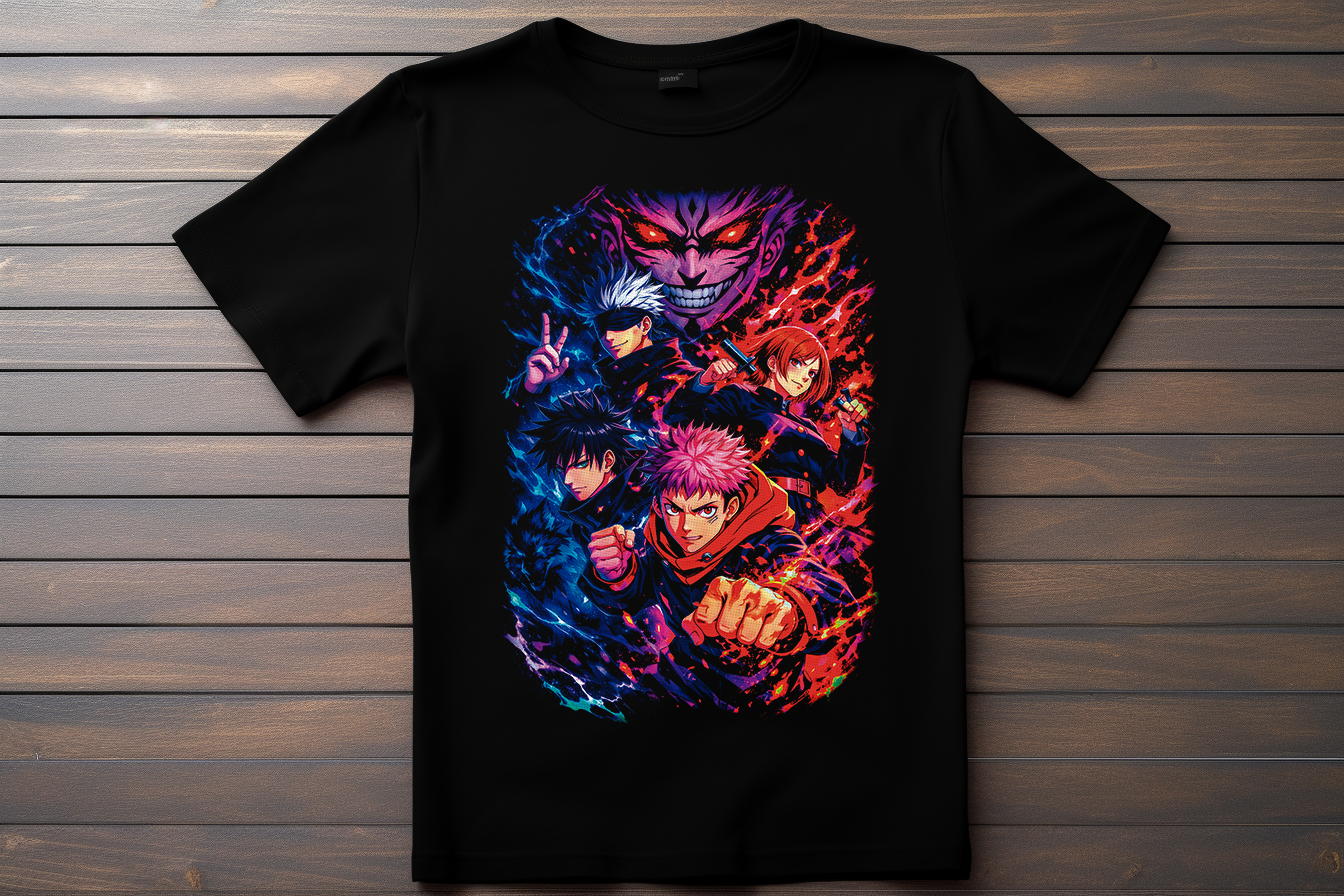 T-shirt Jujutsu Kaisen Kitsune Print Studio