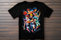 T-shirt Kuroko Basket Kitsune Print Studio