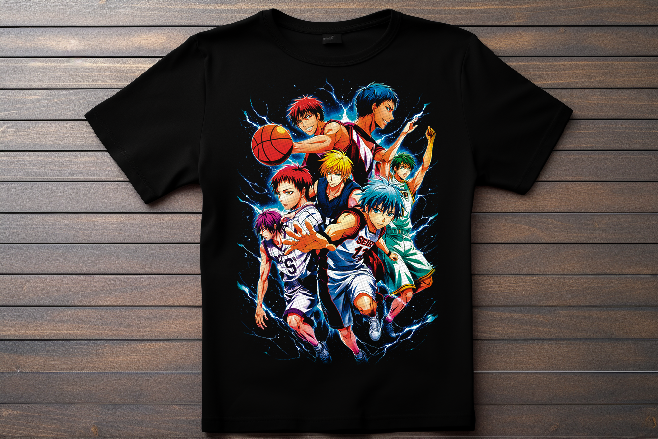 T-shirt Kuroko Basket Kitsune Print Studio