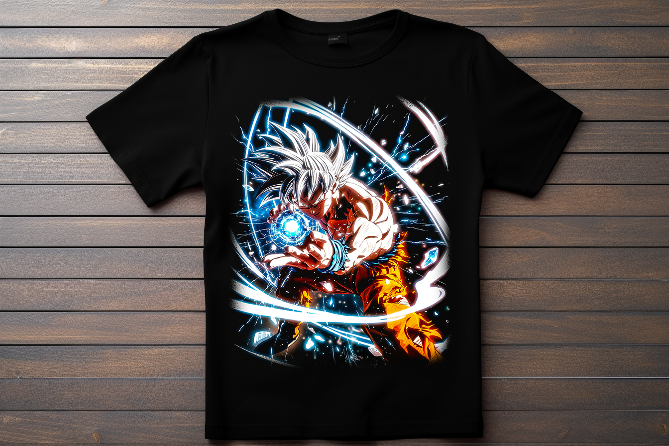 T-shirt Dragon Ball Z - Goku Kitsune Print Studio