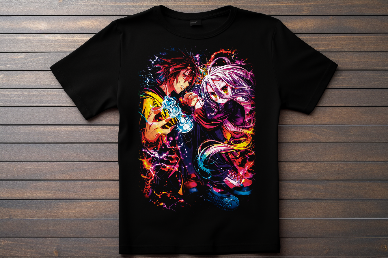 T-shirt No Game No Life Kitsune Print Studio