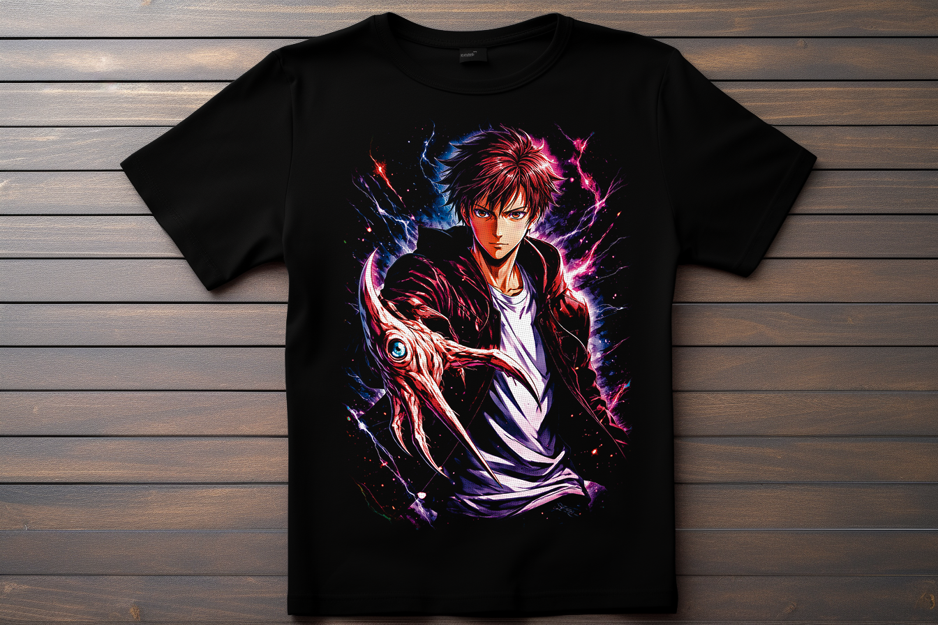 T-shirt Parasite - Shinichi Izumi Kitsune Print Studio