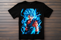 T-shirt Dragon Ball Z - Goku Kitsune Print Studio