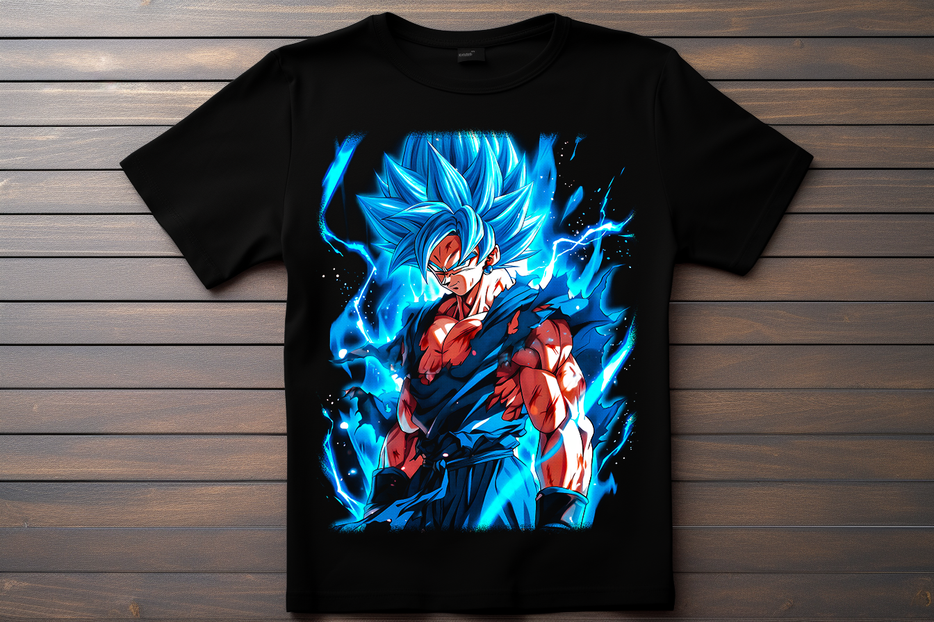 T-shirt Dragon Ball Z - Goku Kitsune Print Studio