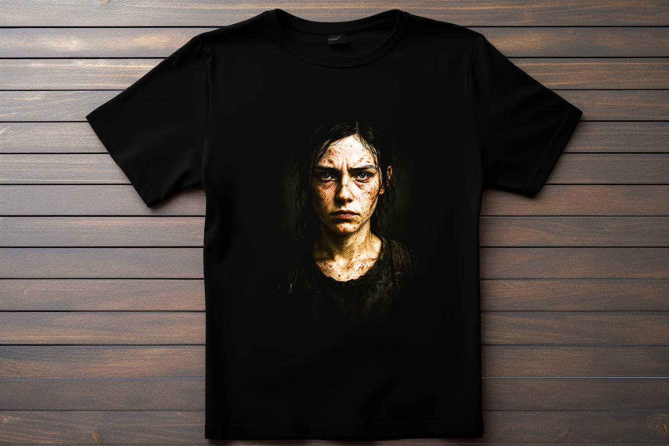 T-shirt The Last Of Us - Ellie Kitsune Print Studio