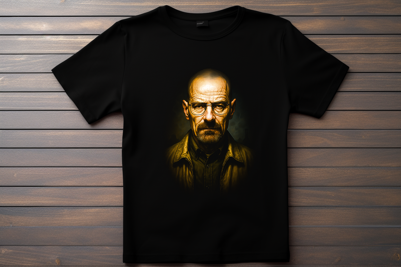 T-shirt Breaking Bad - Walter White Kitsune Print Studio
