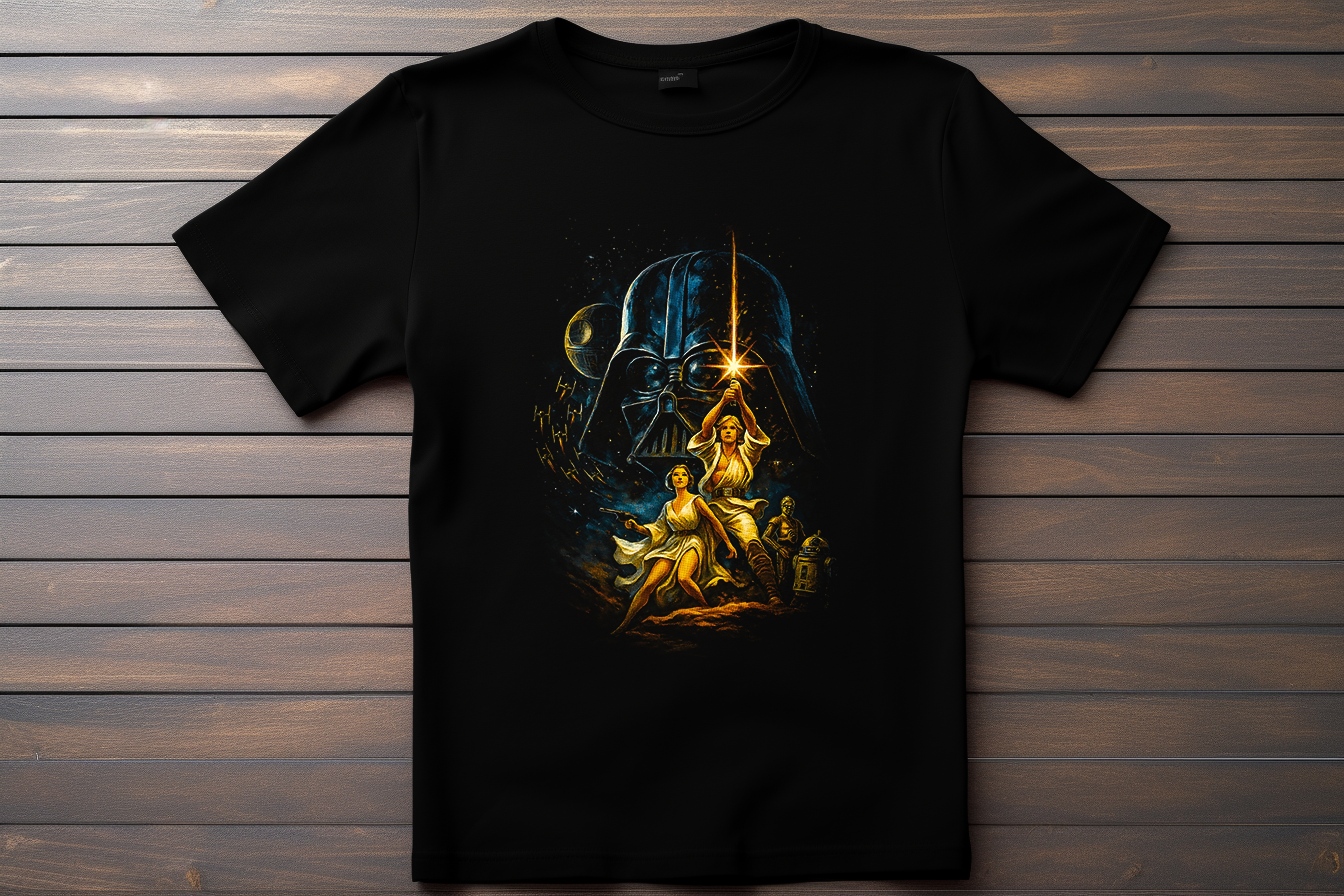 T-shirt Star wars Kitsune Print Studio