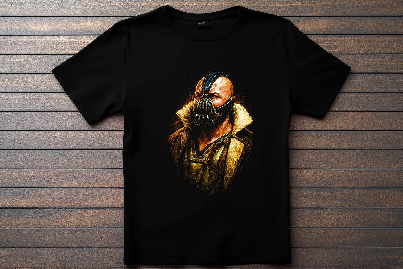 T-shirt Batman - Bane Kitsune Print Studio