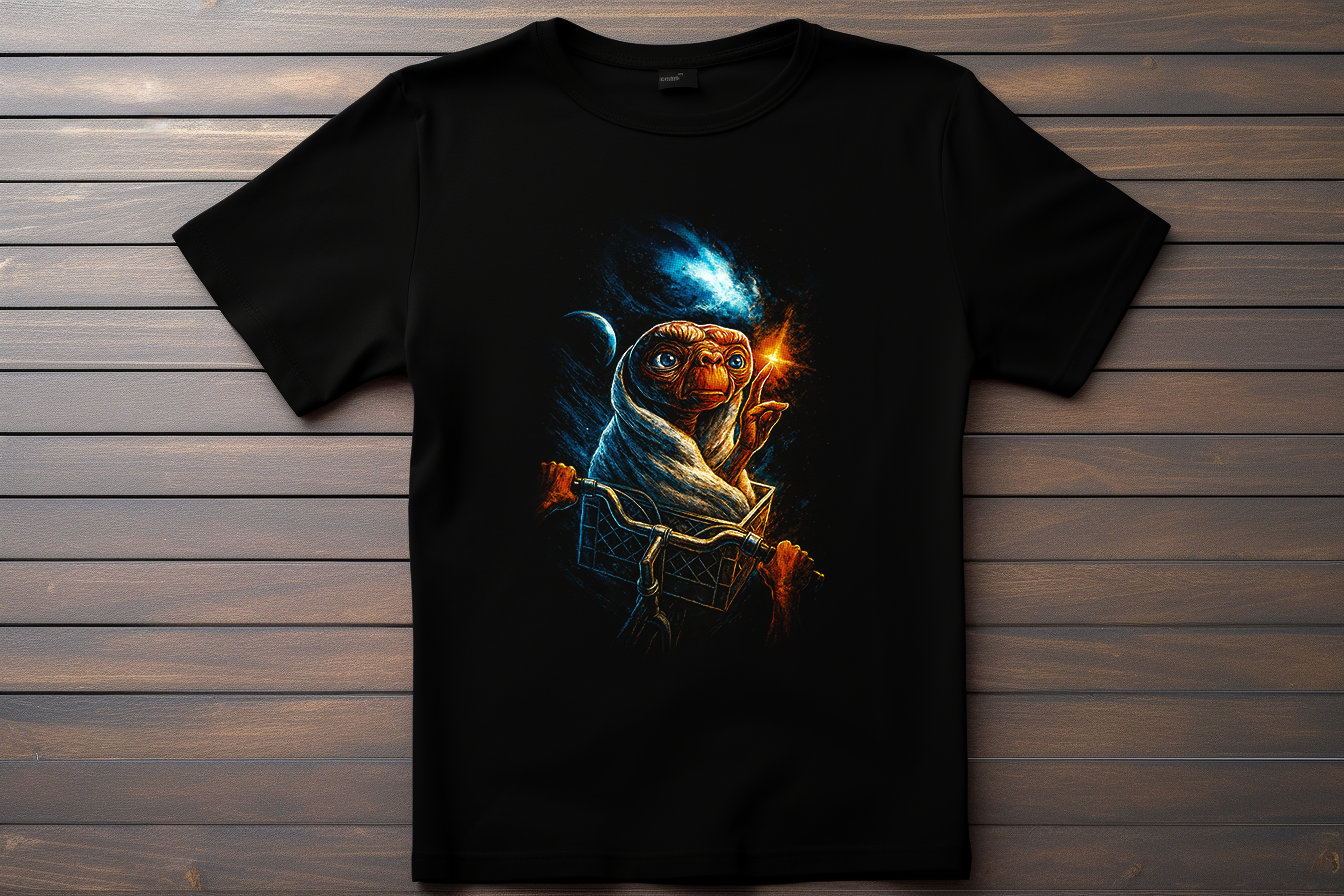 T-shirt E.T Kitsune Print Studio