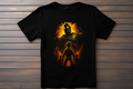 T-shirt Le Geant de Fer Kitsune Print Studio