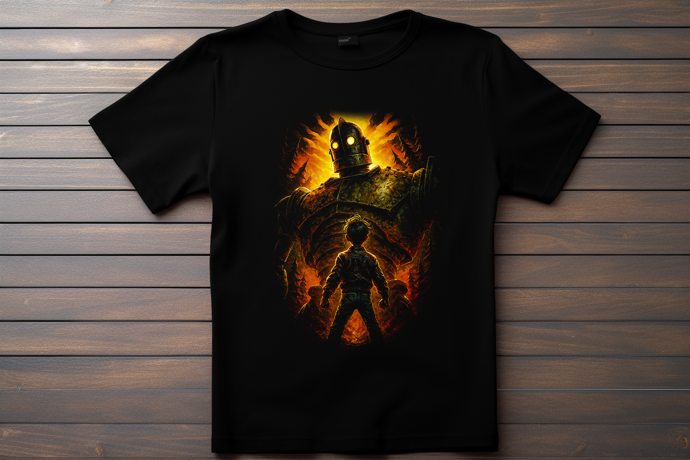 T-shirt Le Geant de Fer Kitsune Print Studio