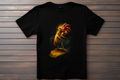 T-shirt Le Roi De La Glisse - Chicken Joe Kitsune Print Studio