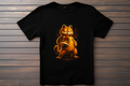 T-shirt Garfield Kitsune Print Studio
