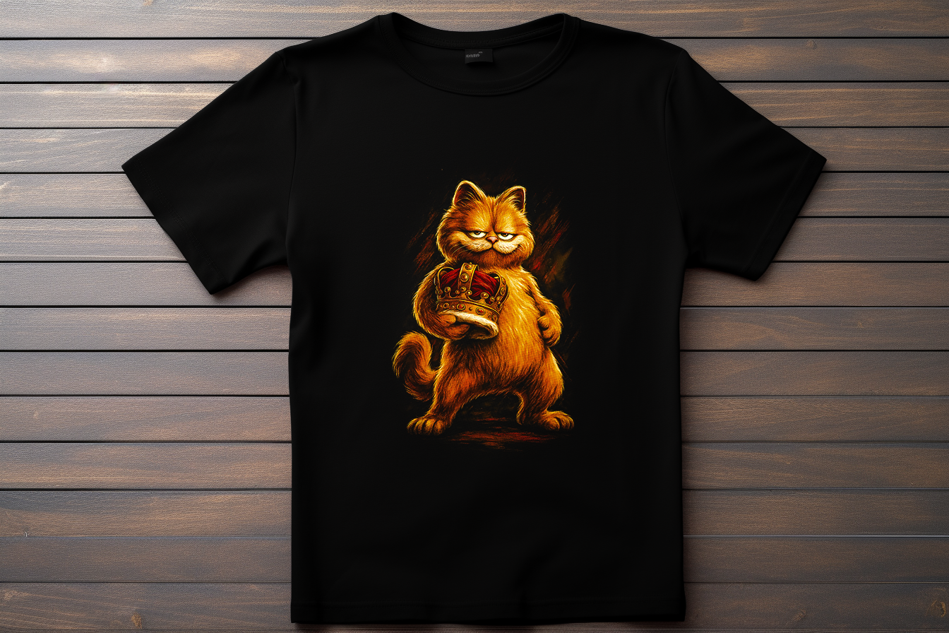 T-shirt Garfield Kitsune Print Studio