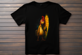 T-shirt Les Rois De La Glisse - Chicken Joe Kitsune Print Studio
