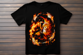 T-shirt Demon Slayer - Rengoku kyojuro Kitsune Print Studio