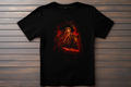 T-shirt Pirate Des Caraibes - Davy Jones Kitsune Print Studio