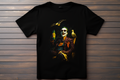 T-shirt Batman - Joker Kitsune Print Studio